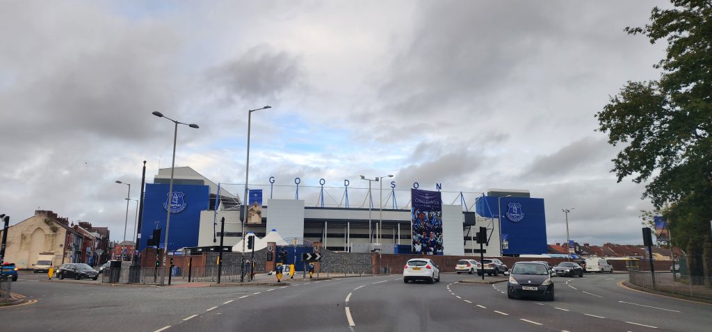 Everton's current soccer stadium