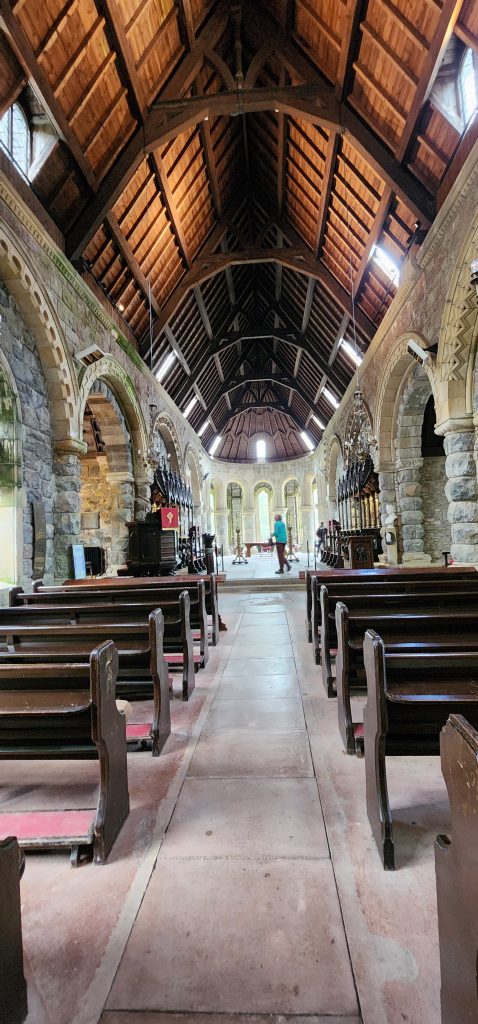 Inside St. Conan's Kirk